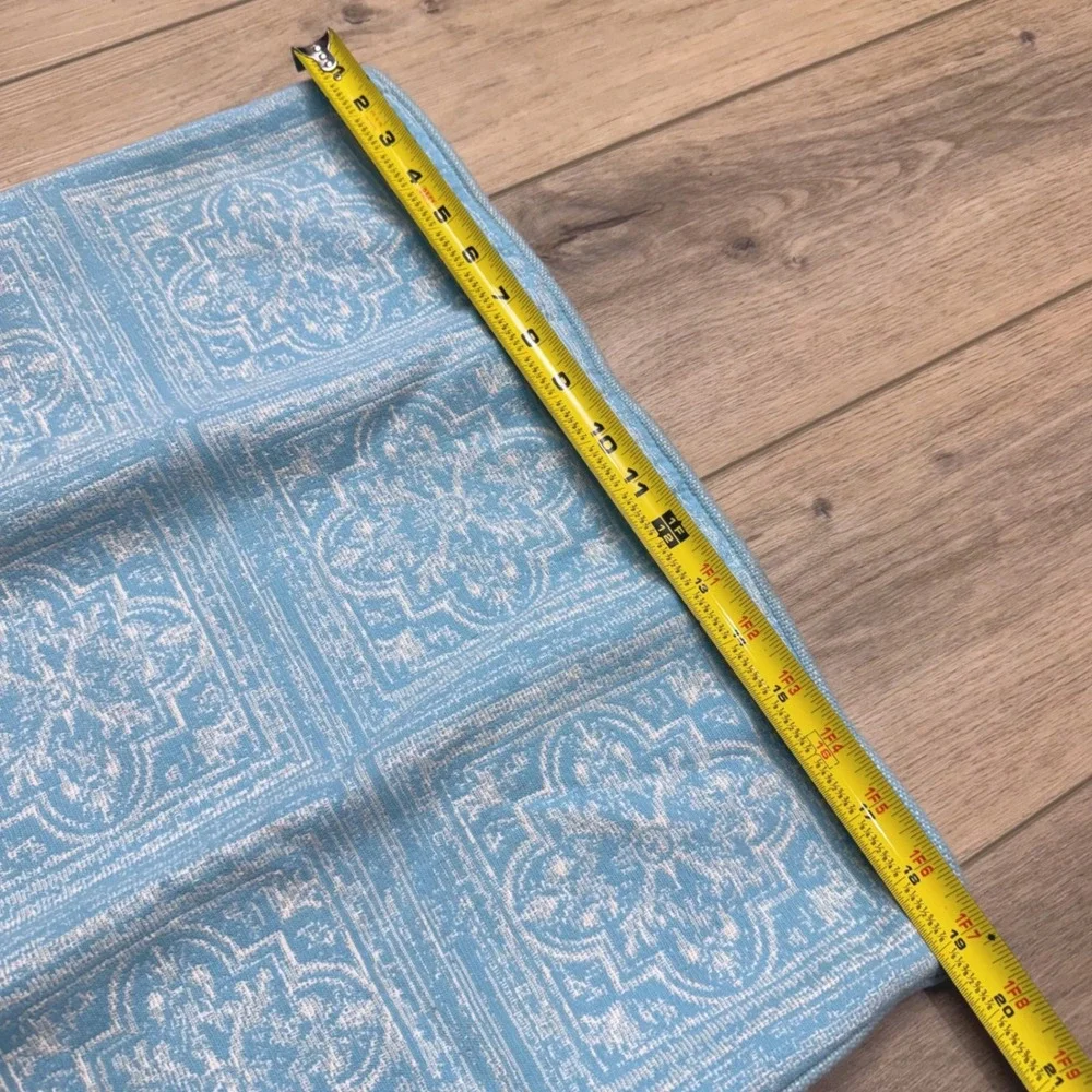 Restoration Hardware 20x20‎ Outdoor Pillow Cover Pool Blue Medallion Square